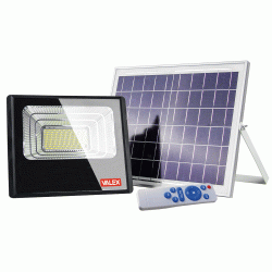 PROIETTORE SOLARE LED IN ALLUMINIO 40W CON PANNELLO NON INTEGRATO