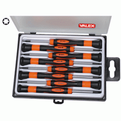 CACCIAVITI DI PRECISIONE TORX SERIE 8 PEZZI CRV