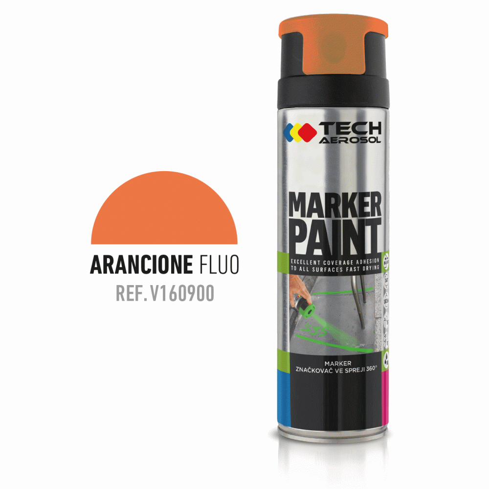 SPRAY TECH MARKER FLUO ARANCIO