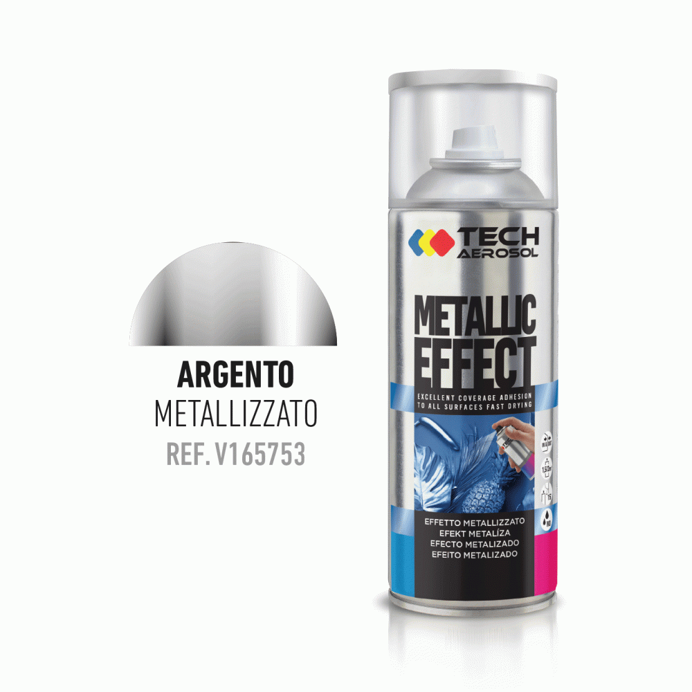 SPRAY TECH METALLIC ARGENTO