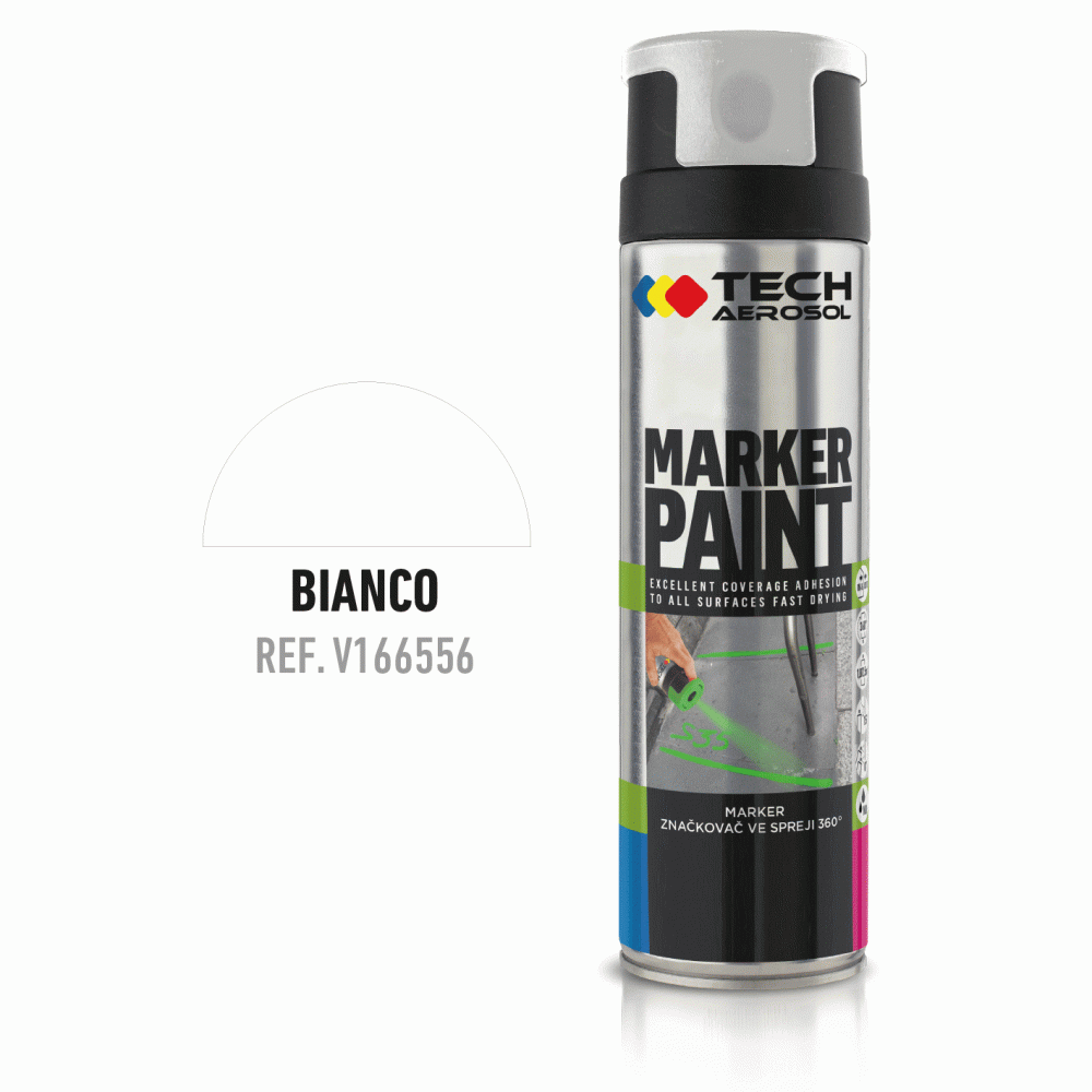 SPRAY TECH MARKER FLUO BIANCO